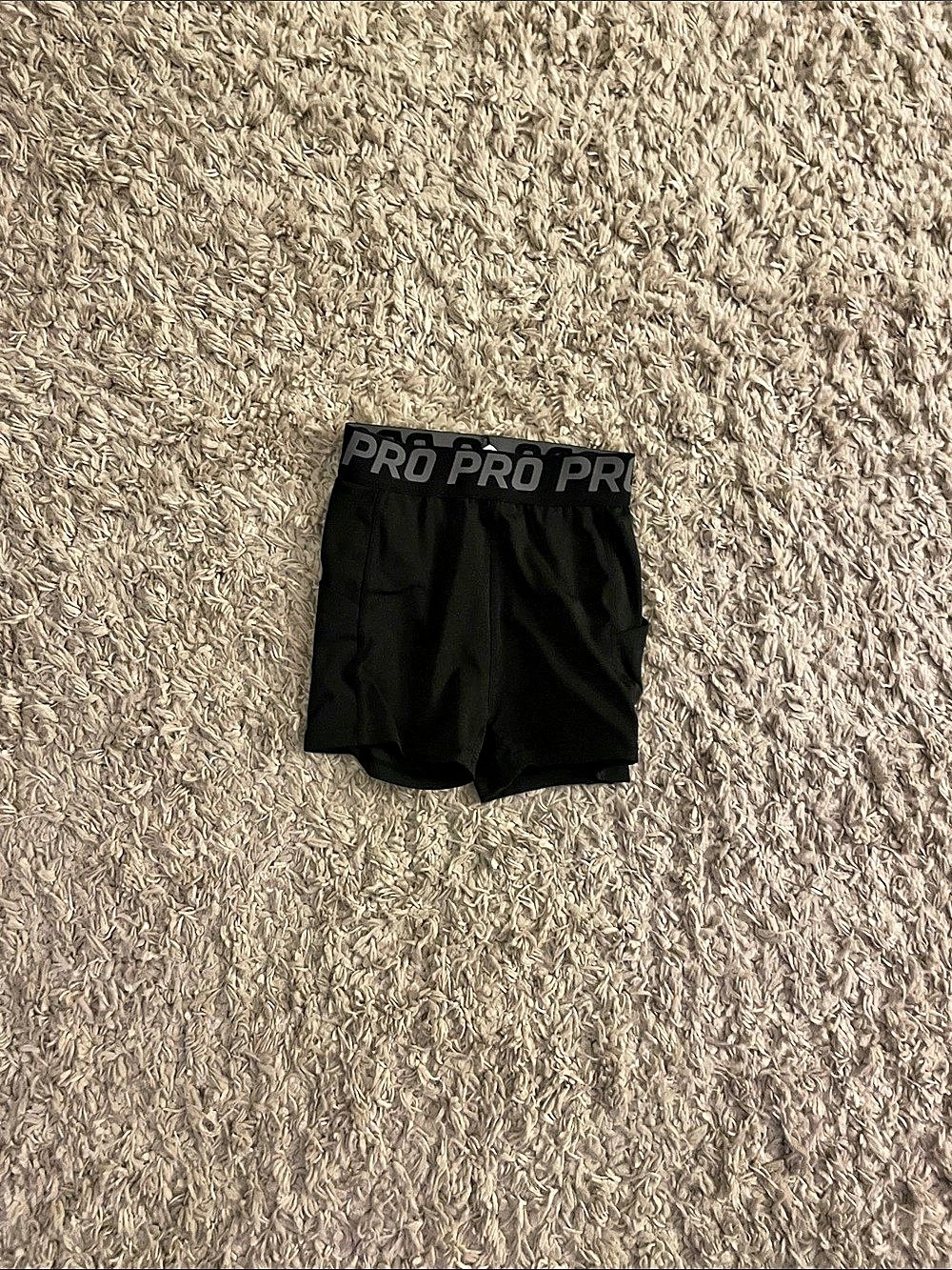 SHEIN Girls Small Black Athletic Shorts Like New